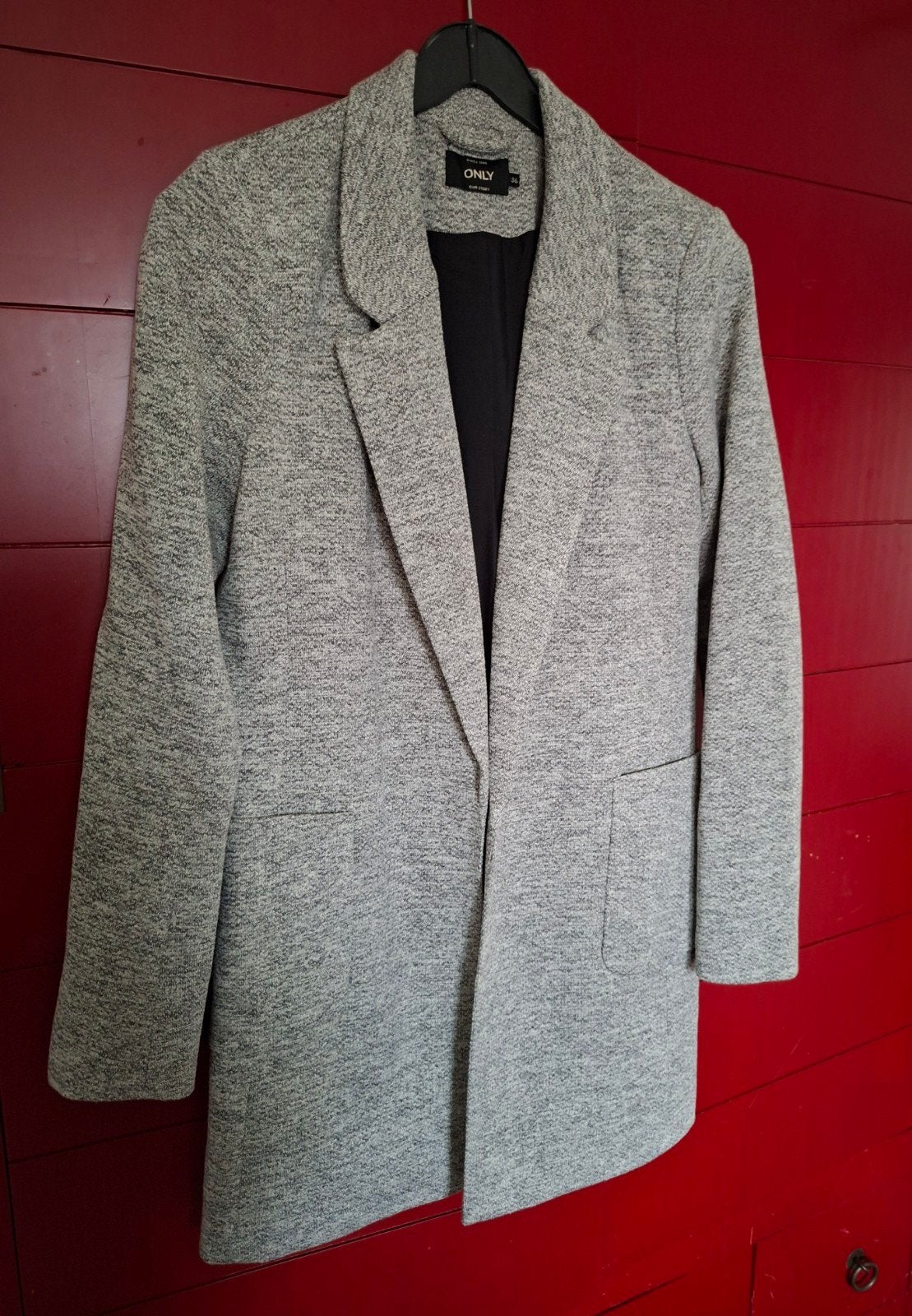 ONLY grijs jasje/blazer maat 36, Ophalen of Verzenden, Maat 36 (S), Grijs, ONLY
