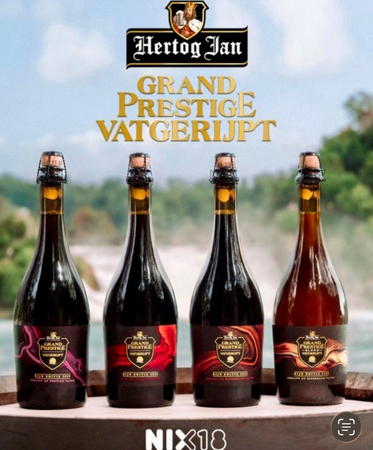 Hertog Jan Grand Prestige Vatgerijpt .2025, Ophalen of Verzenden, Nieuw, Flesje(s), Hertog Jan