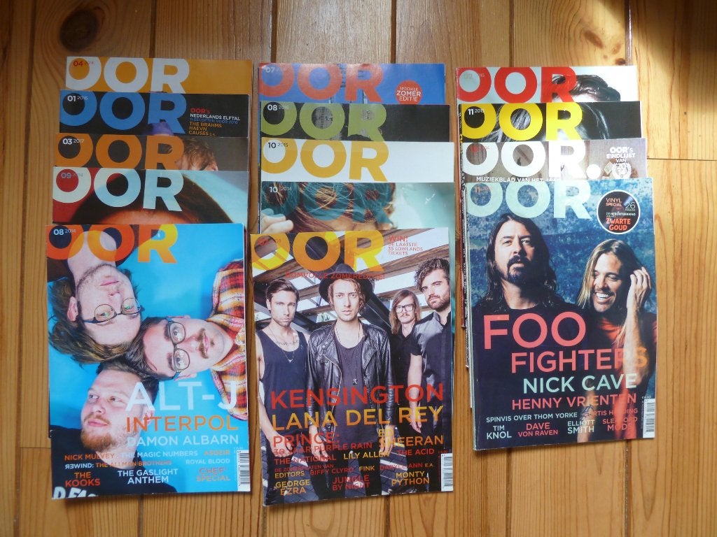 OOR tijdschriften 14 stuks diversen, Boeken, Ophalen of Verzenden, Gelezen, Muziek, Film of Tv