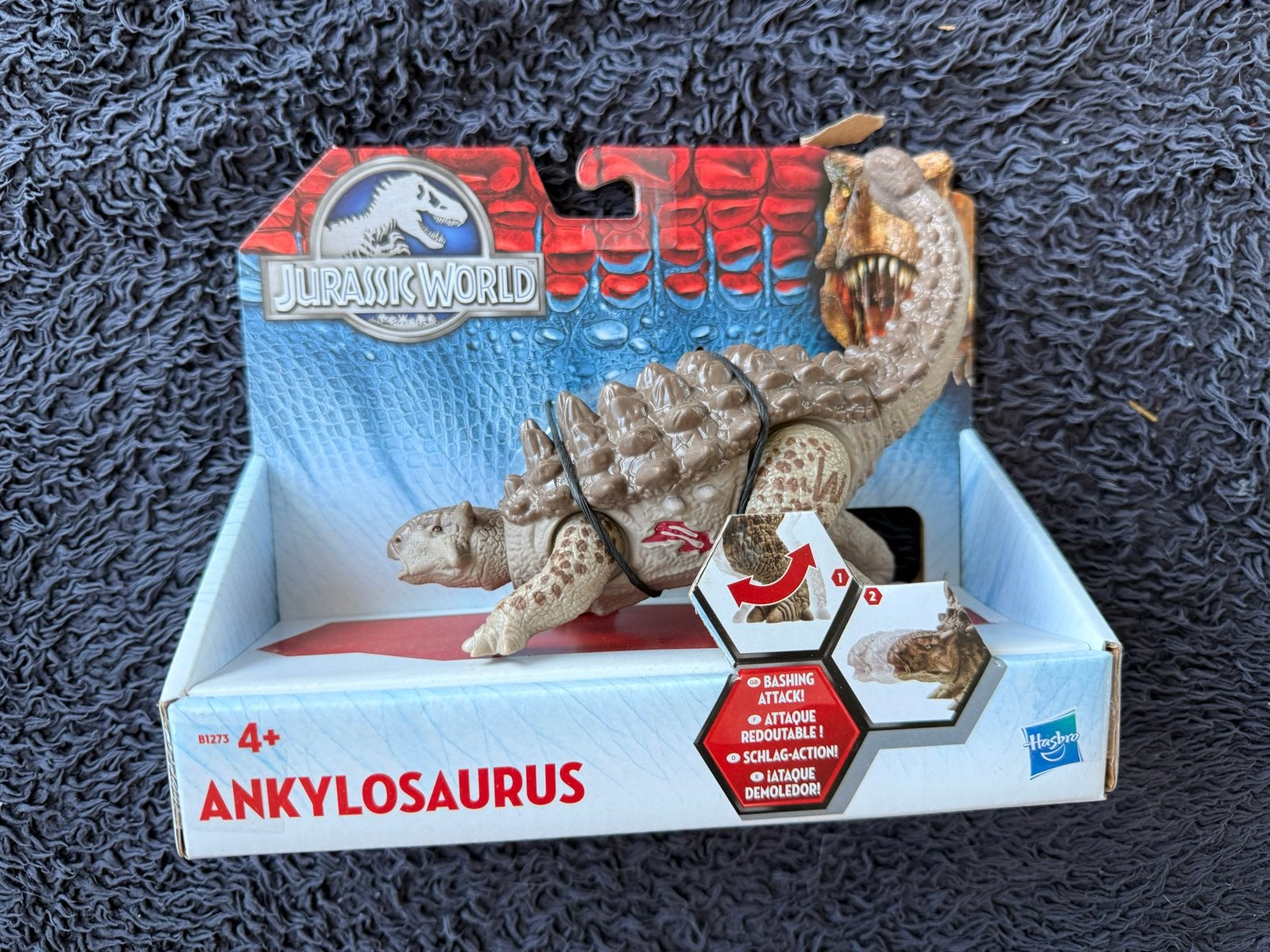 Jurassic World Ankylosaurus Figuur - Nieuw in Doos, Ophalen of Verzenden, Nieuw