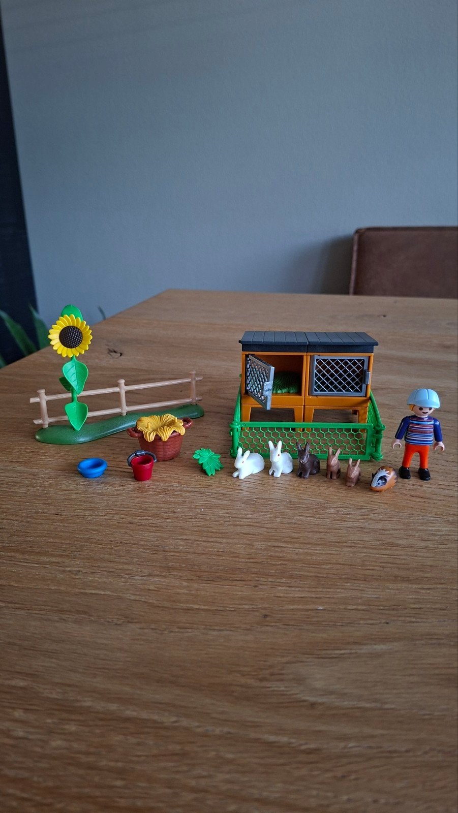 Playmobil 5123 verzorgingsplaats met konijnen, Ophalen of Verzenden, Gebruikt