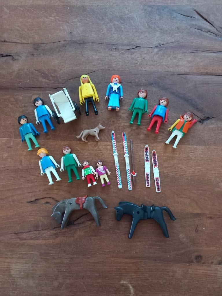 Vintage Playmobil figuren, paarden en accessoires, Ophalen of Verzenden, Gebruikt, Los playmobil