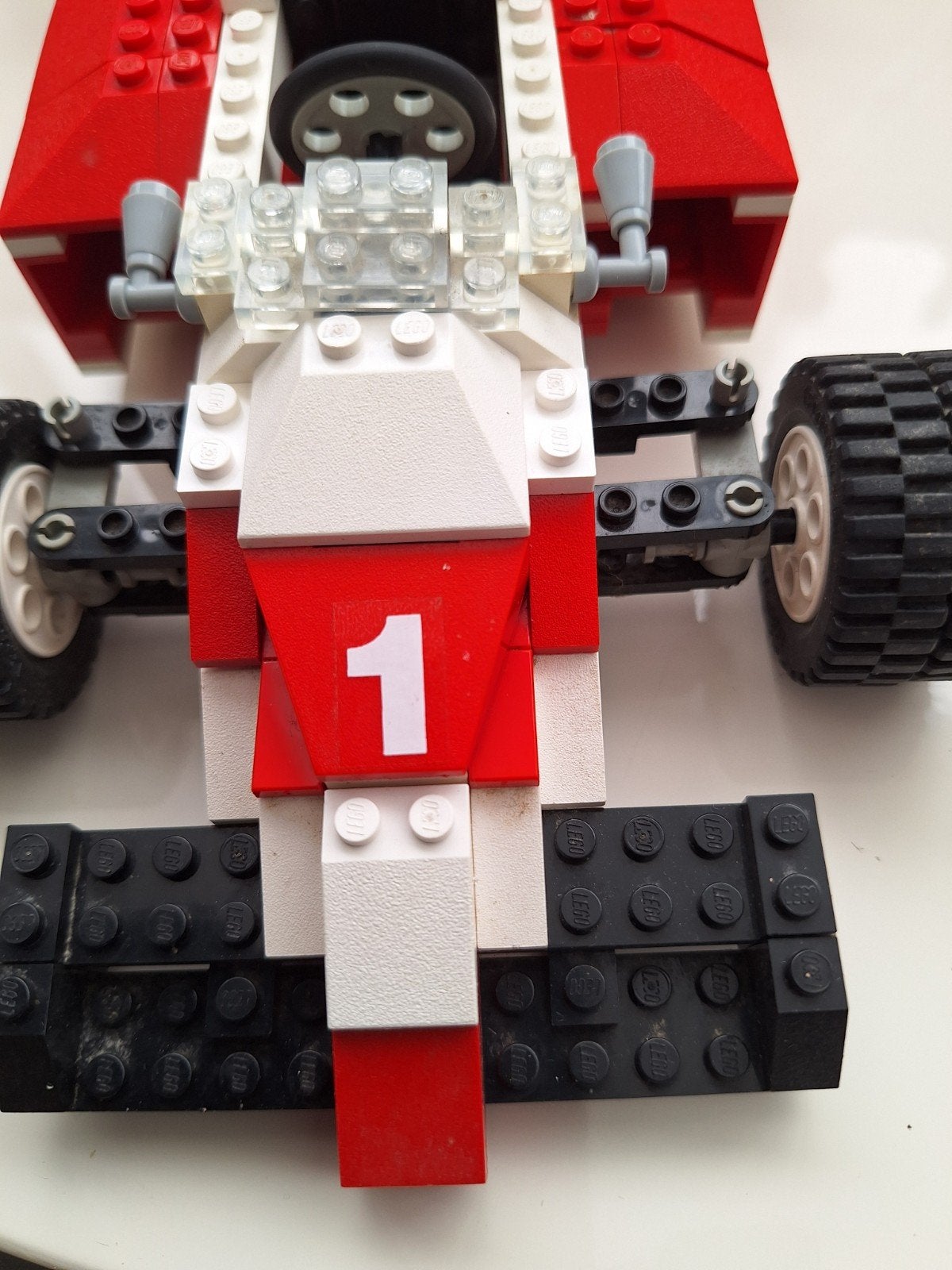 Lego Technic 5540 Formula 1 Racer (1986) met instructies, Kinderen en Baby's, Speelgoed | Duplo en Lego, Gebruikt, Lego, Compleet