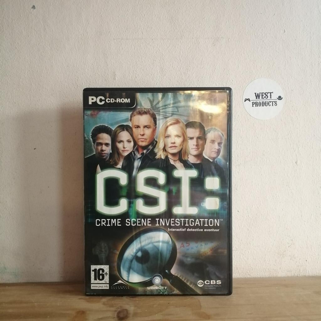 CSI: Crime Scene Investigation - PC Game, Gebruikt, ., 1 speler, Ophalen of Verzenden