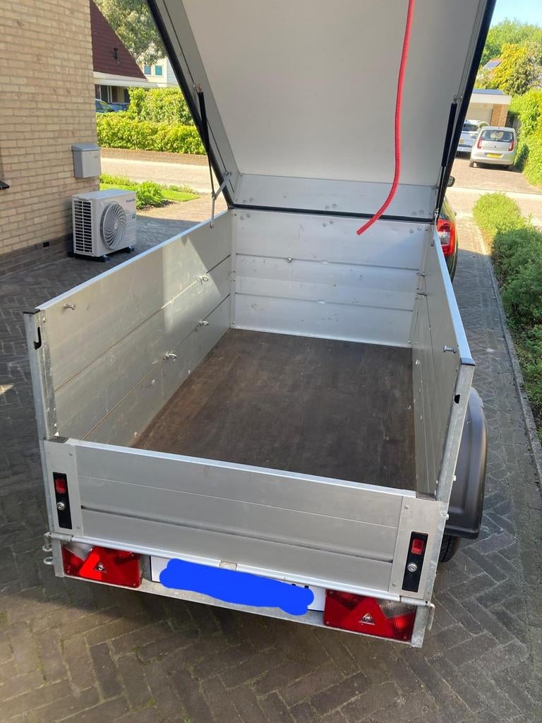 Anssems aanhangwagen 750kg, Ophalen