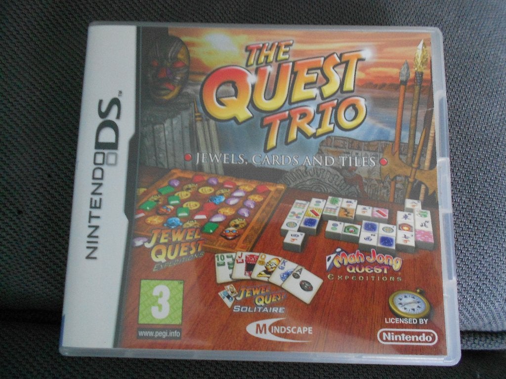 nintendo DS spel the QUEST trio jewel master CRADLE of ROME, Ophalen, Puzzel en Educatief, Gebruikt, 1 speler