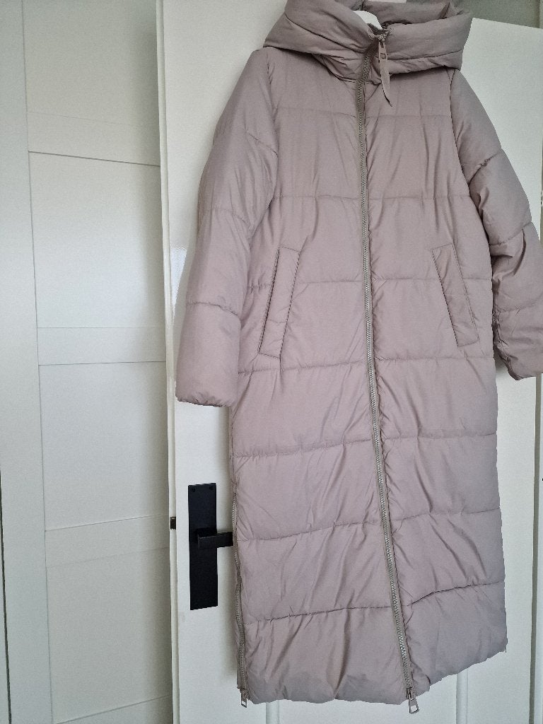 PUFFERJAS VAN MONTEGO MAAT 38 LICHTBEIGE, Kleding | Dames, Maat 38/40 (M), Beige, Ophalen of Verzenden, Zo goed als nieuw