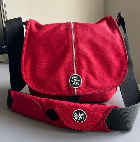 Crumpler Pretty Boy 5500 XXL Fototas - Rood, Ophalen of Verzenden, Zo goed als nieuw, Schoudertas, Crumpler