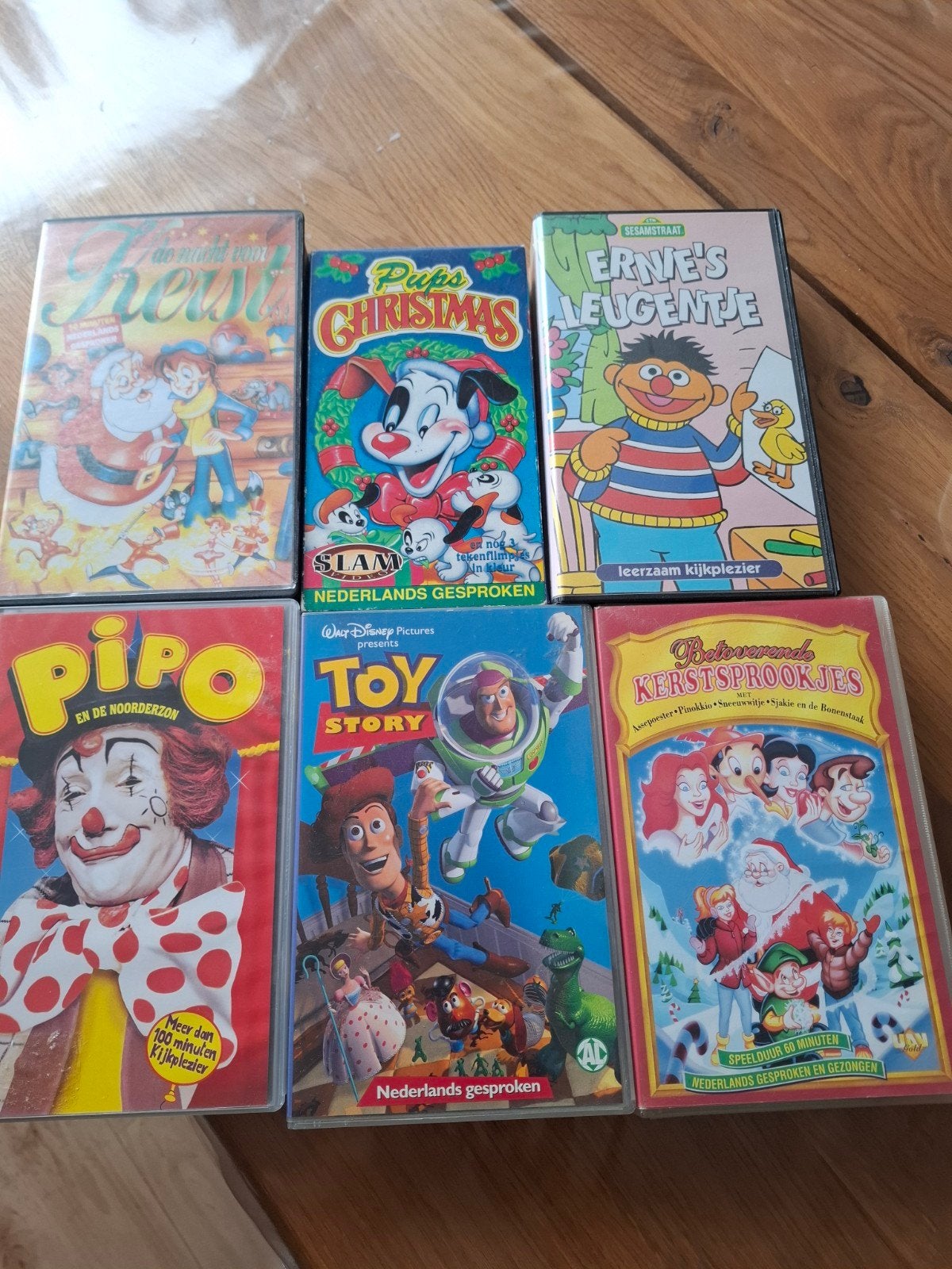 videobanden voor kinderen, Cd's en Dvd's, VHS | Kinderen en Jeugd, Vanaf 6 jaar, Ophalen, Gebruikt