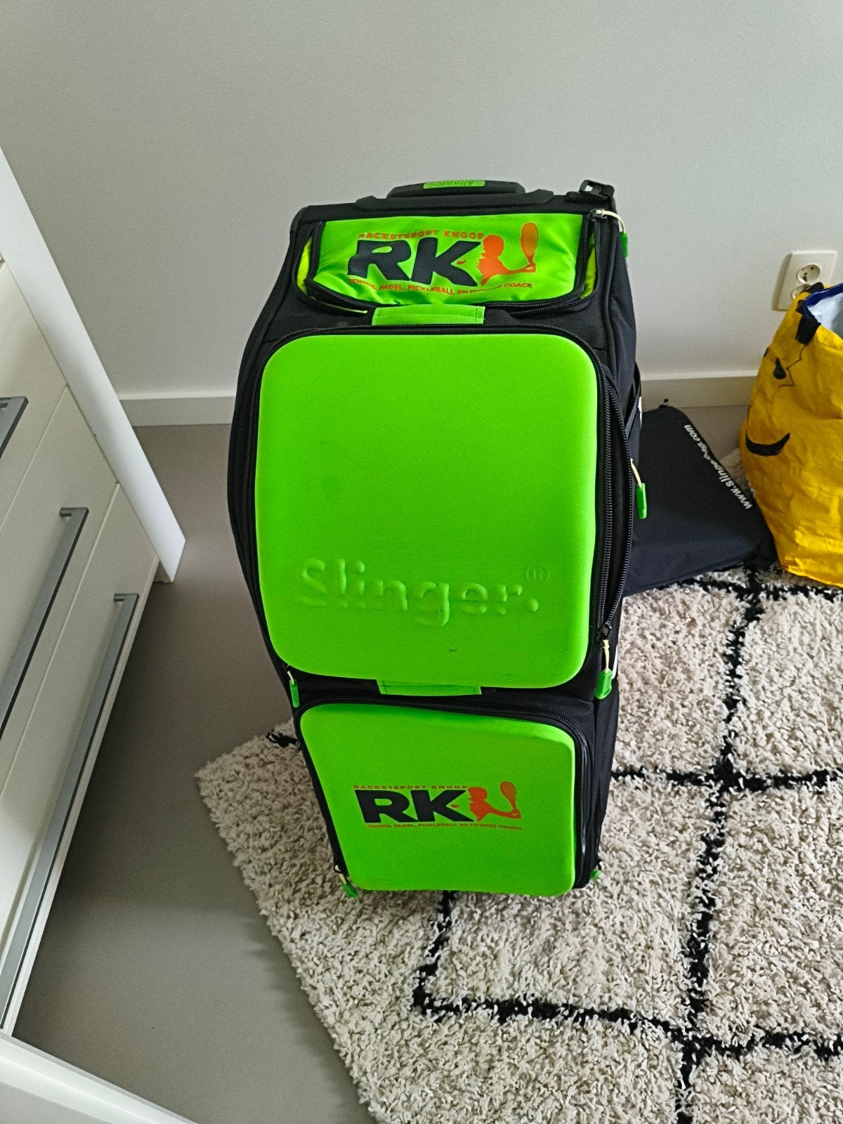 Slinger Bag Padel ballenmachine met Oscillator, Sport en Fitness, Ophalen of Verzenden