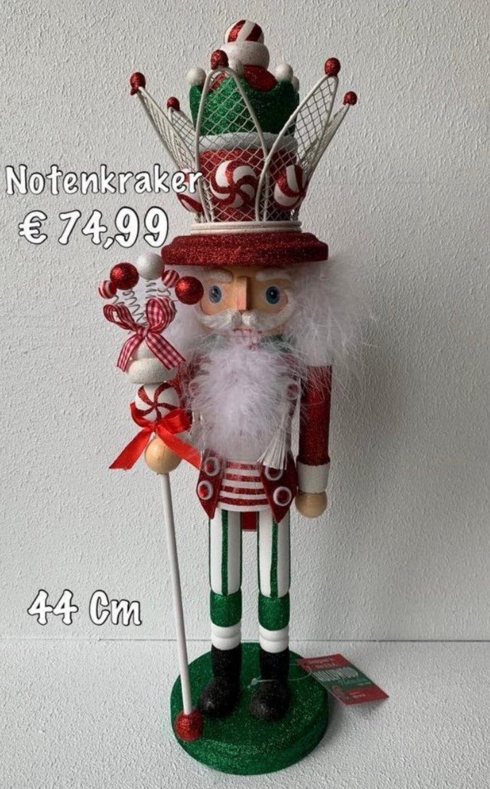 Notenkraker  44 cm, Ophalen of Verzenden, Nieuw