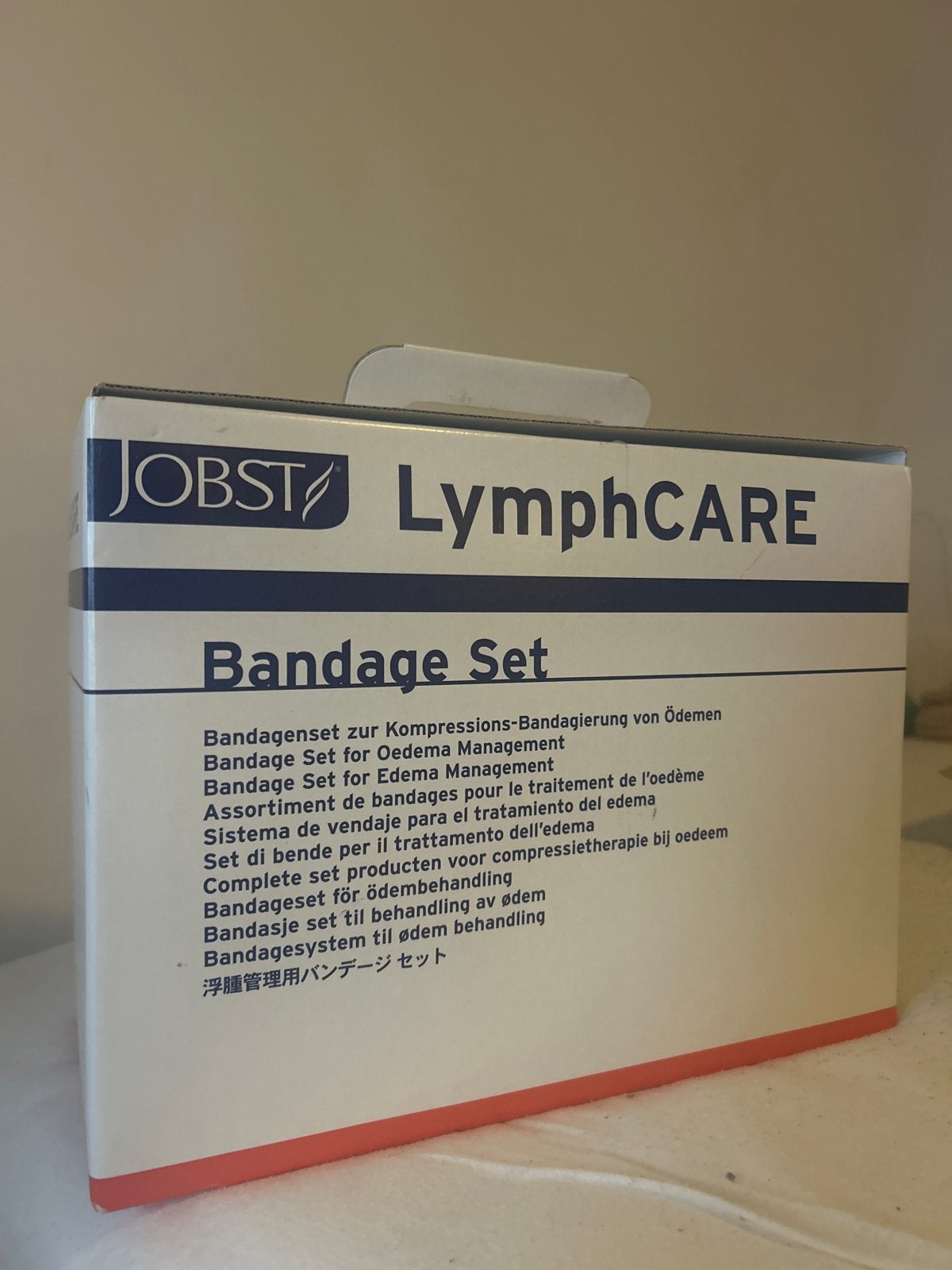 LymphCARE compleet zwachtelset voor studie huidtherapie, Ophalen of Verzenden, Zo goed als nieuw