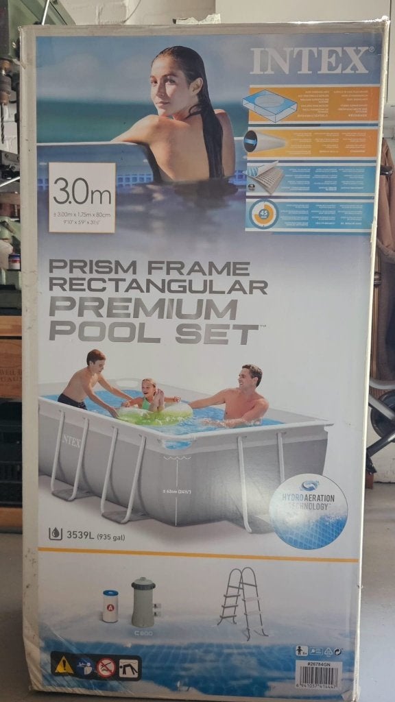 Zwembad Intec, Tuin en Terras, Ophalen, 80 tot 120 cm, Opzetzwembad, 200 tot 400 cm