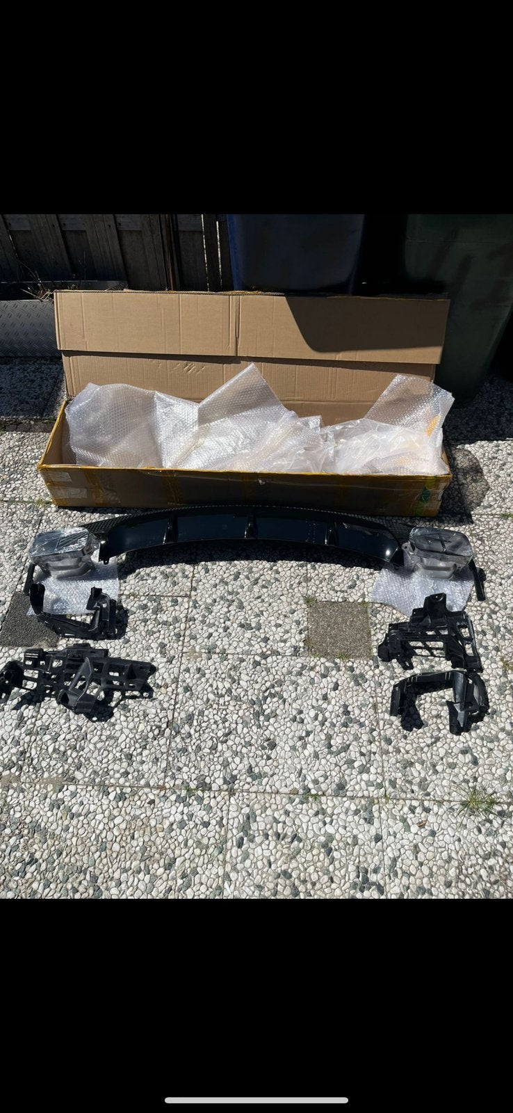 Diffuser van Mercedes cla AMG 2018, Auto-onderdelen, Carrosserie en Plaatwerk, Ophalen of Verzenden, Nieuw, Bumper