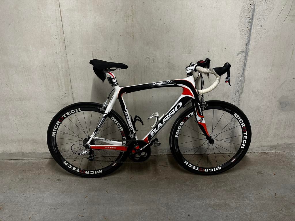 Basso Diamante racefiets – SRAM Red – Carbon wielen – maat L, Carbon, Meer dan 20 versnellingen, 53 tot 57 cm, Ophalen