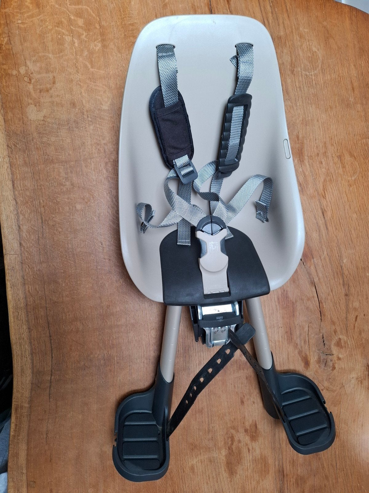 Urban Iki Voorzitje Compleet met Windscherm en Hoofdsteun, Fietsen en Brommers, Ophalen, Voetsteuntjes, 0 t/m 18 kg, Voorzitje