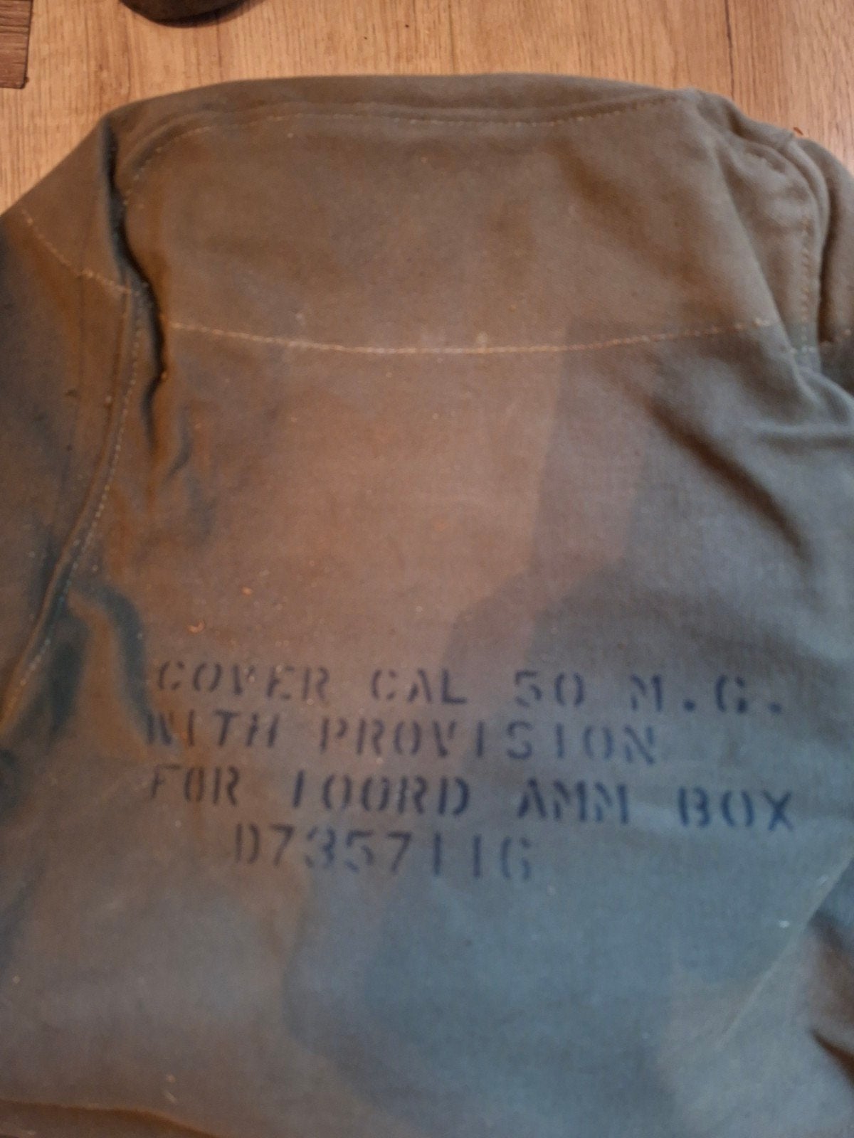 cover cal 50 en cover spare barrel, Ophalen, Landmacht, Amerika