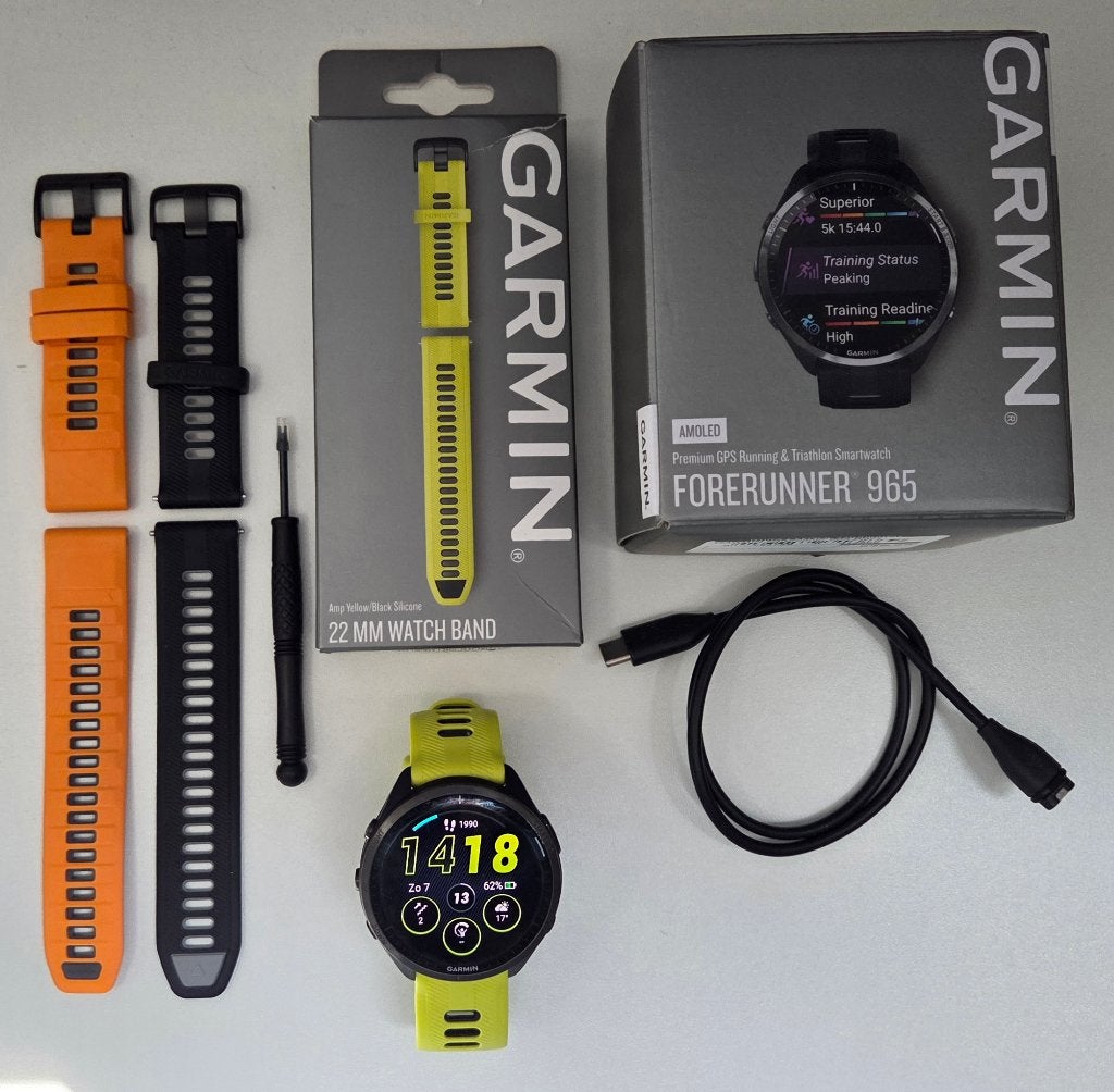 Garmin Forerunner 965, Gebruikt, Hoogte, Zwart, Garmin