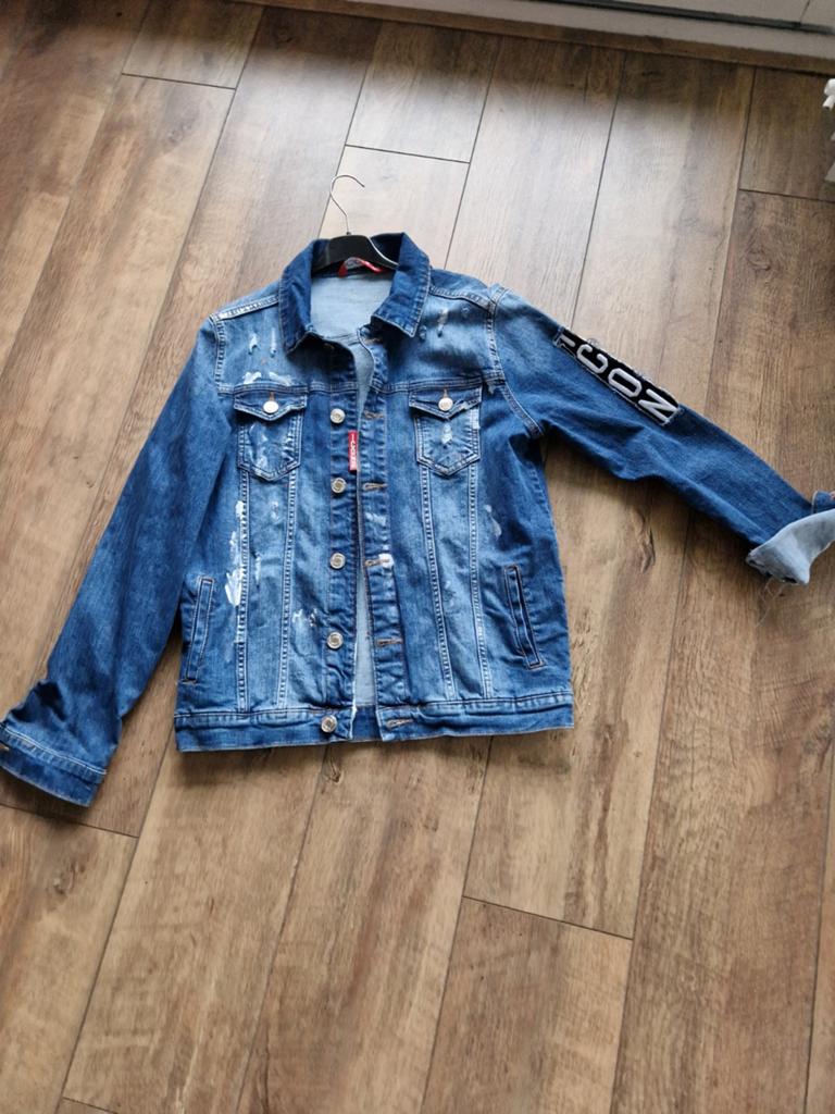 Nieuwe spijkerjas mt XL - Icon Industry, Ophalen of Verzenden, Nieuw, Maat 42/44 (L), Blauw