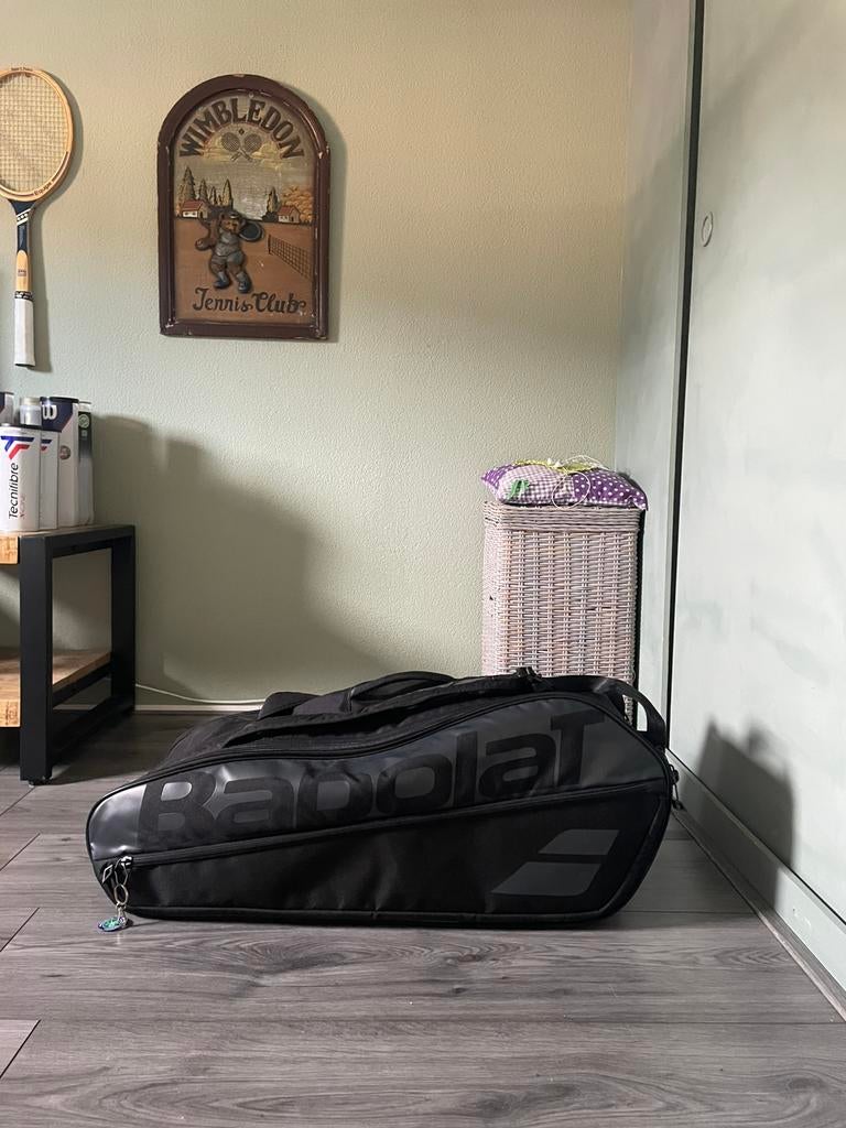 Babolat tas zwart (9 rackets), Sport en Fitness, Tennis, L00, Ophalen of Verzenden, Zo goed als nieuw, Tas