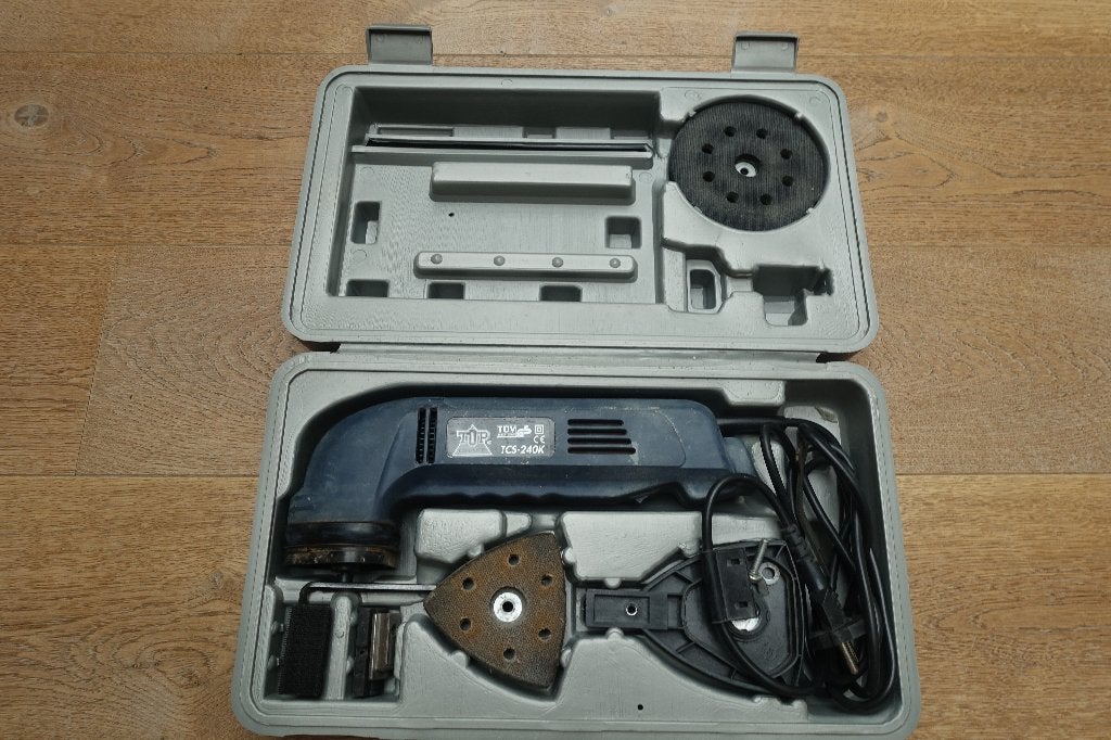 TK: Schuurmachine Topcraft TCS 240K, Doe-het-zelf en Verbouw, Gereedschap | Schuurmachines, Ophalen, Gebruikt, Minder dan 600 watt