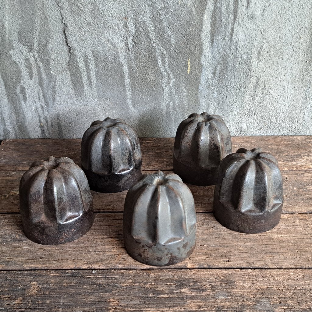 1x Oude brocante puddingvormpje bakvormpje *Etage3*, Gebruikt, ., Ophalen of Verzenden, .