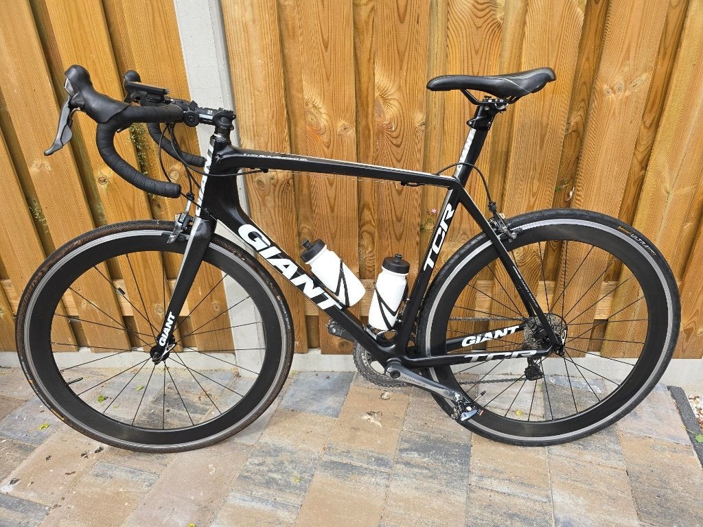 Giant TCR Advanced SL Full carbon Maat L, Fietsen en Brommers, Fietsen | Racefietsen, Ophalen, 28 inch, Gebruikt, Carbon
