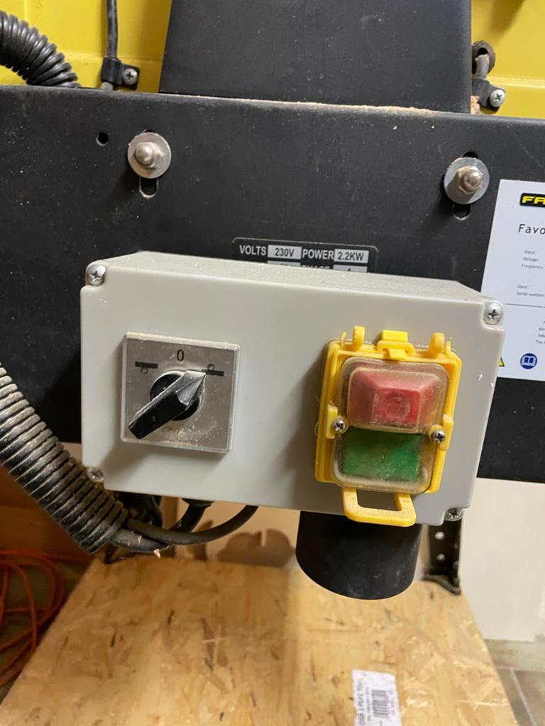 Vlak- en Vandiktebank 2.2kW, Doe-het-zelf en Verbouw, Ophalen, Gebruikt