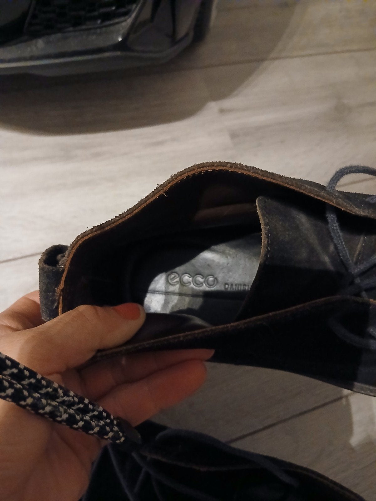Nette heren schoenen maat 44 - Ecco, Ecco, Zwart, Ophalen of Verzenden, Gedragen