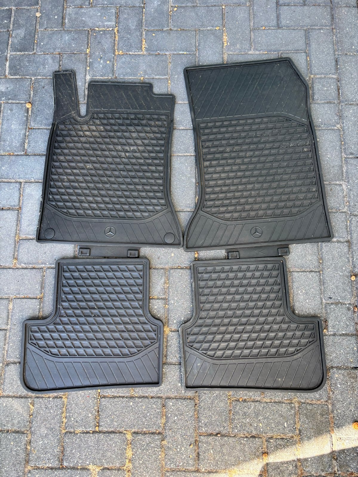Rubberen automatten voor Mercedes GLA, Ophalen of Verzenden, Gebruikt