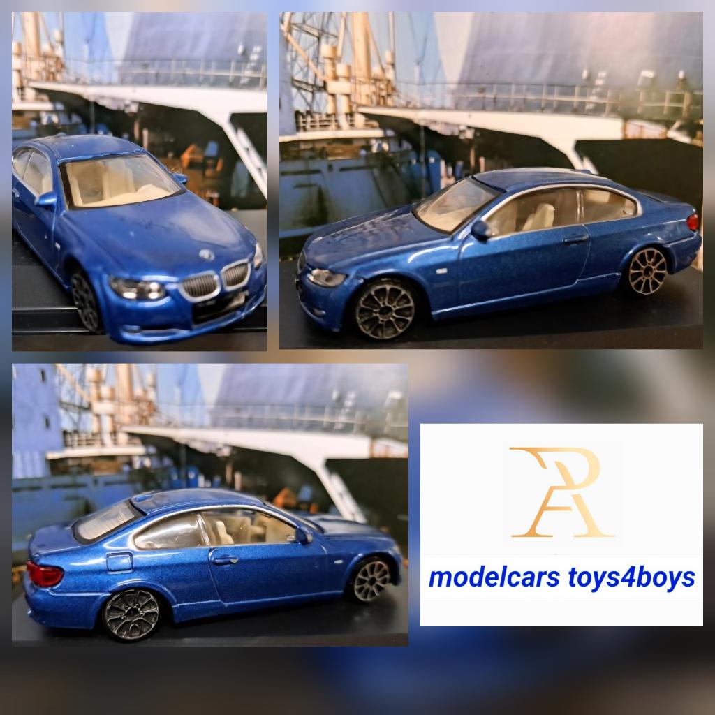 BMW 335i 2008 Bburago schaal 1/43, Verzenden, Zo goed als nieuw, Auto, Overige merken