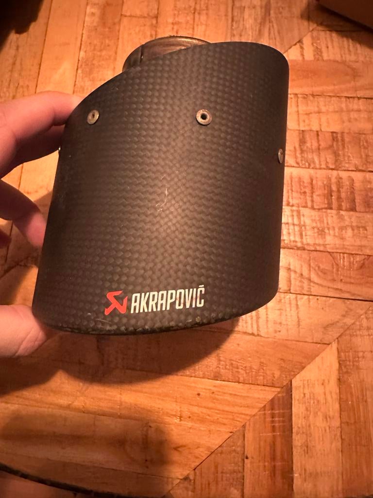 Akrapovic eindtip Abarth 595, Ophalen, Gebruikt, Fiat