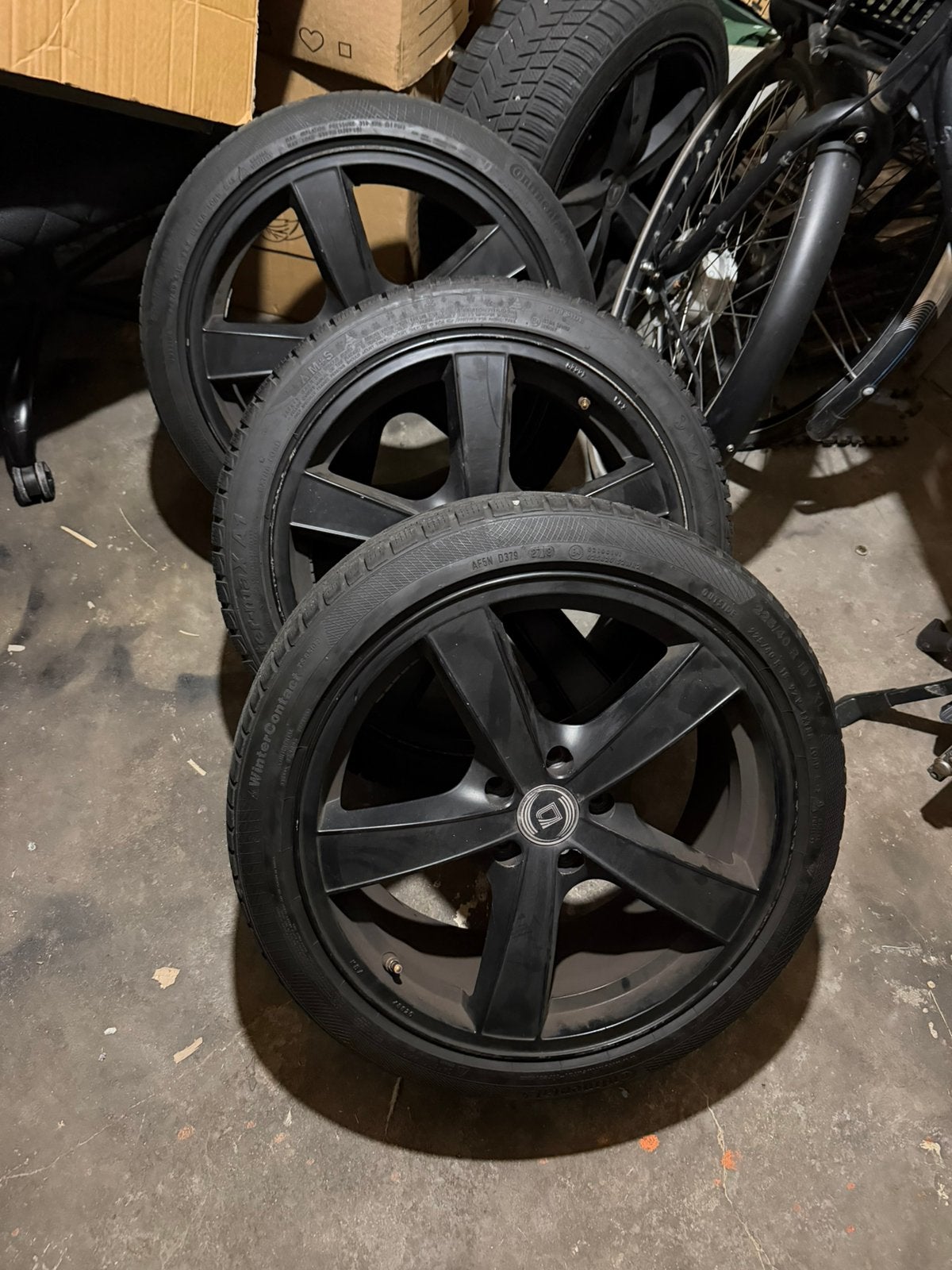 Vw velgen, Ophalen, 18 inch, Gebruikt, Banden en Velgen