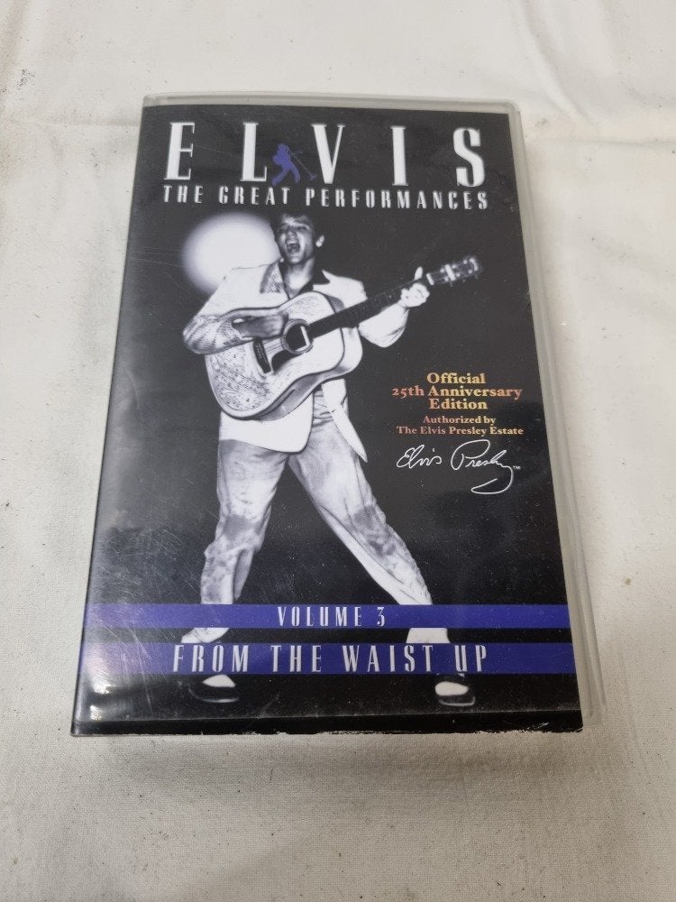 videoband elvis the great performances, Cd's en Dvd's, VHS | Film, Ophalen of Verzenden
