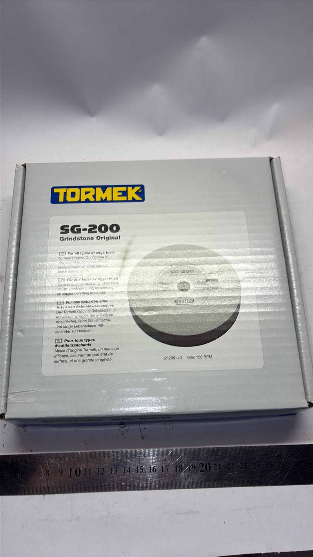 Tormek sg200 water slijpsteen, Ophalen of Verzenden, Zo goed als nieuw, Tormek, Nvt