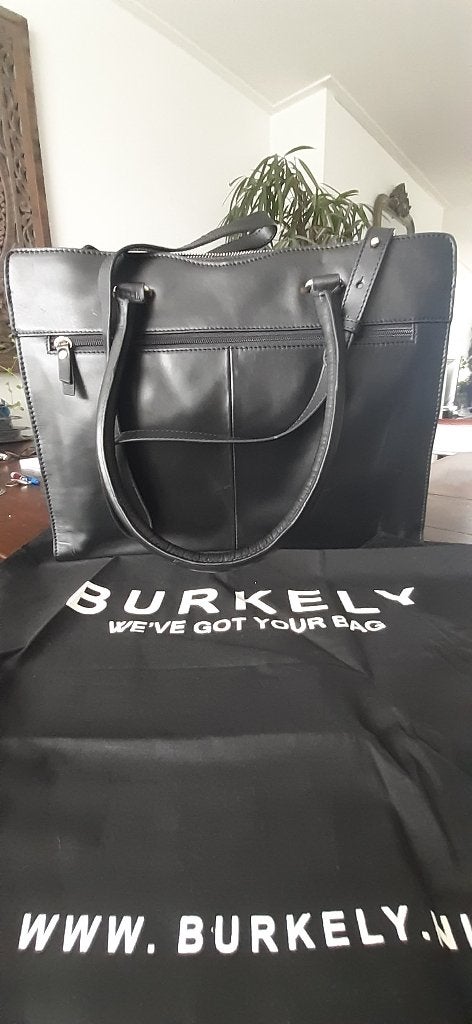 Nieuw; Burkely zwarte laptoptas, Burkely, Overige typen, Nieuw, Ophalen of Verzenden