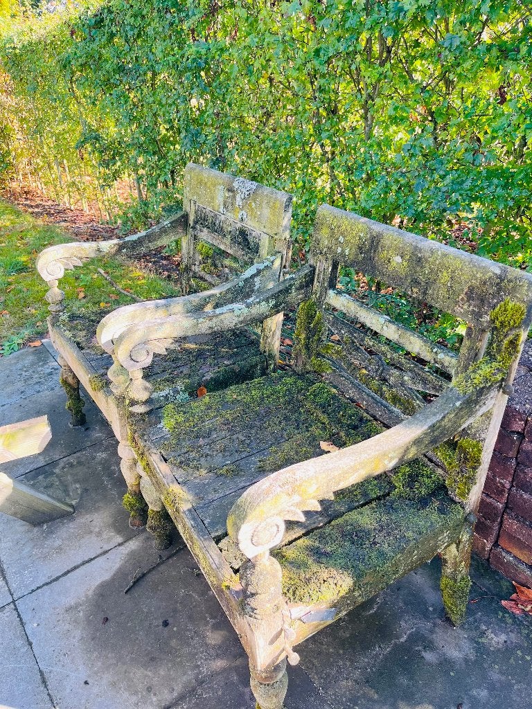 Houten tuinstoelen ( opknappers), Ophalen, Gebruikt, Hout