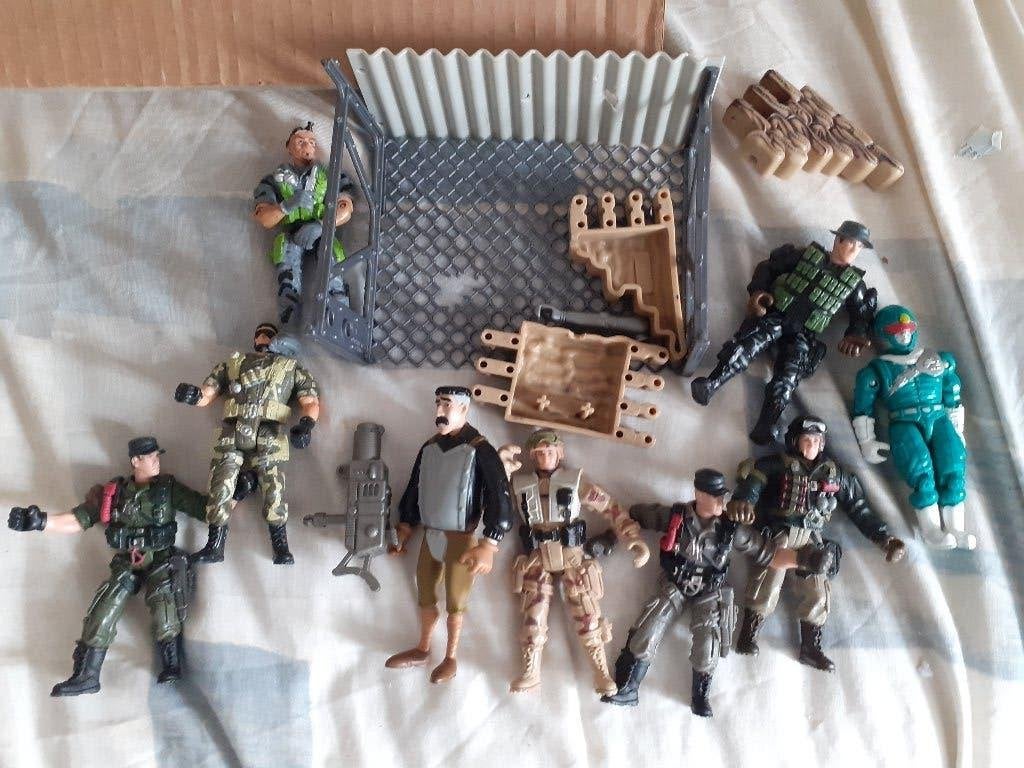 Actionfiguren plus extra's, Verzenden, Gebruikt