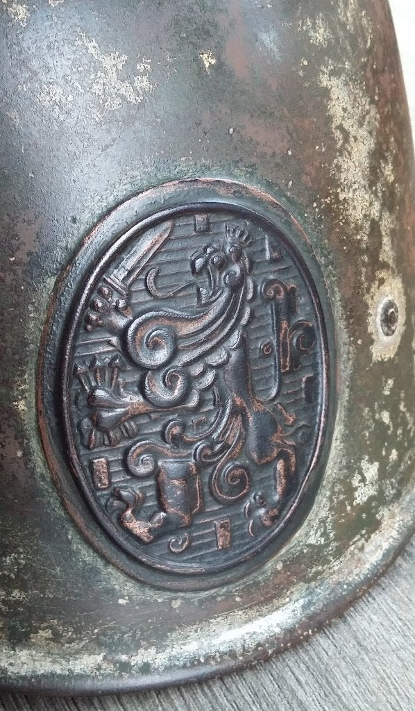 Jaren 30 Nederlandse Militair Soldaat WO2 Oorlog Helm M27, Nvt., Ophalen of Verzenden, Nederland, Landmacht