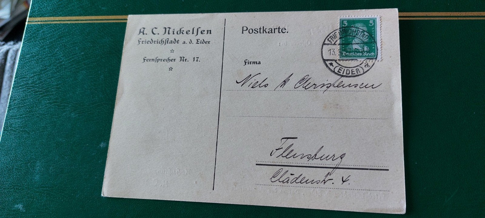 briefkaart Duitse rijk, Ophalen of Verzenden, Briefkaart