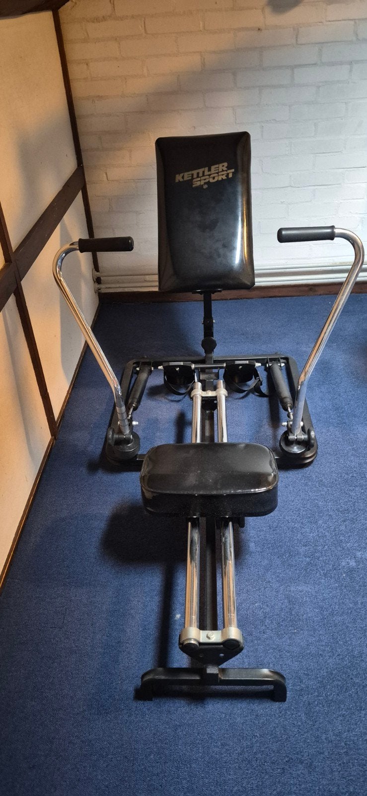 Kettler Sport Roeitrainer - Perfect voor Thuis Fitness, Ophalen, Gebruikt, Metaal, Roeitrainer