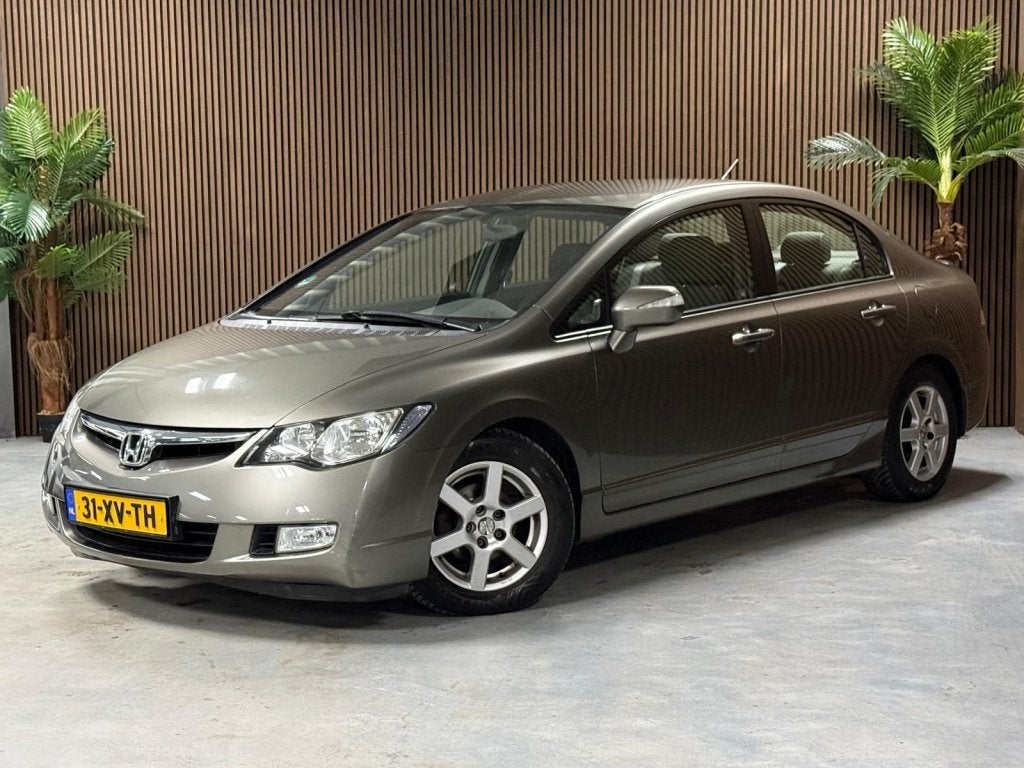 Honda Civic 1.3 Hybrid (bj 2007, automaat), Auto's, Gebruikt, Stoelverwarming, Origineel Nederlands, Bedrijf