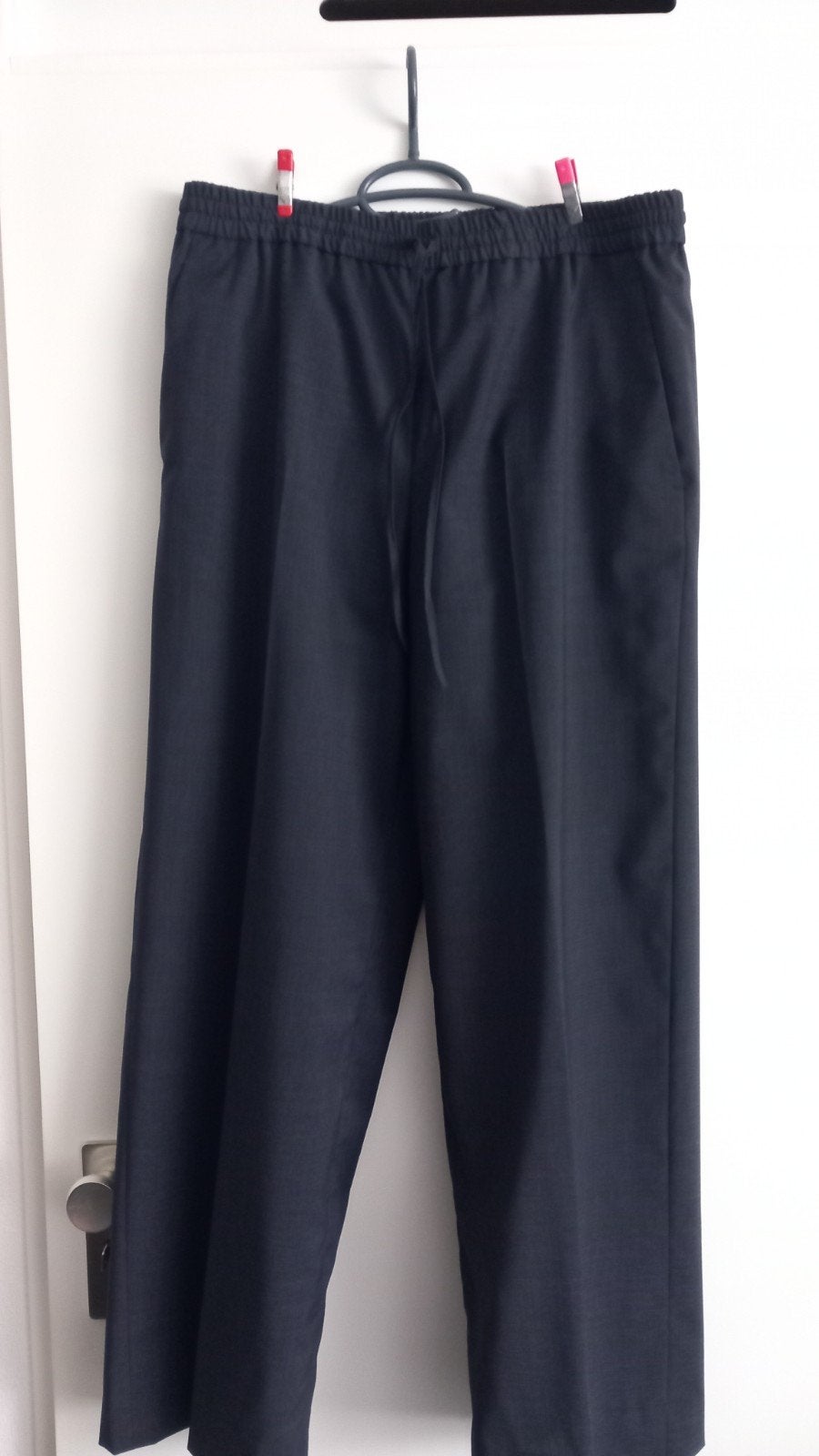 COS Antraciet Broek met Rechte Pijpen - Maat 40 - Nieuw, COS, Zwart, Nieuw, Lang