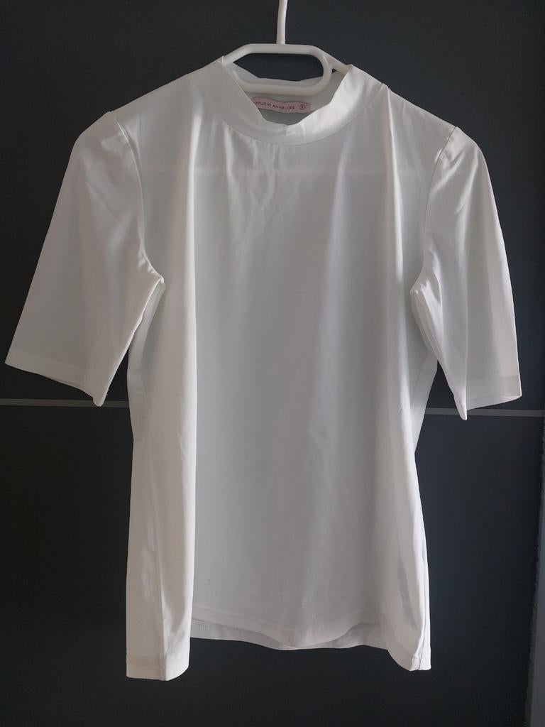 Studio anneloes travelstof shirt, Ophalen of Verzenden, Zo goed als nieuw, Korte mouw