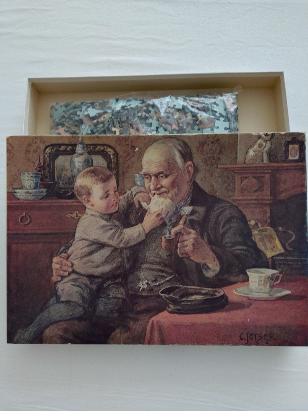 Legpuzzel C. Jetses 1200 stukjes nieuw in doos, Ophalen of Verzenden, Nieuw