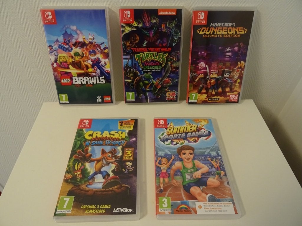 NINTENDO SWITCH games spellen, Spelcomputers en Games, Games | Nintendo Switch, Nieuw, 1 speler, Vanaf 3 jaar, Verzenden