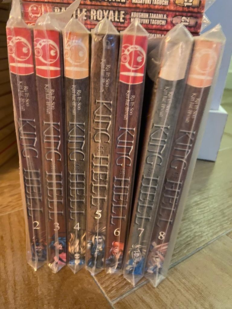 King of Hell Manga 2-8!, Meerdere comics, Ophalen of Verzenden, Zo goed als nieuw, Japan (Manga)
