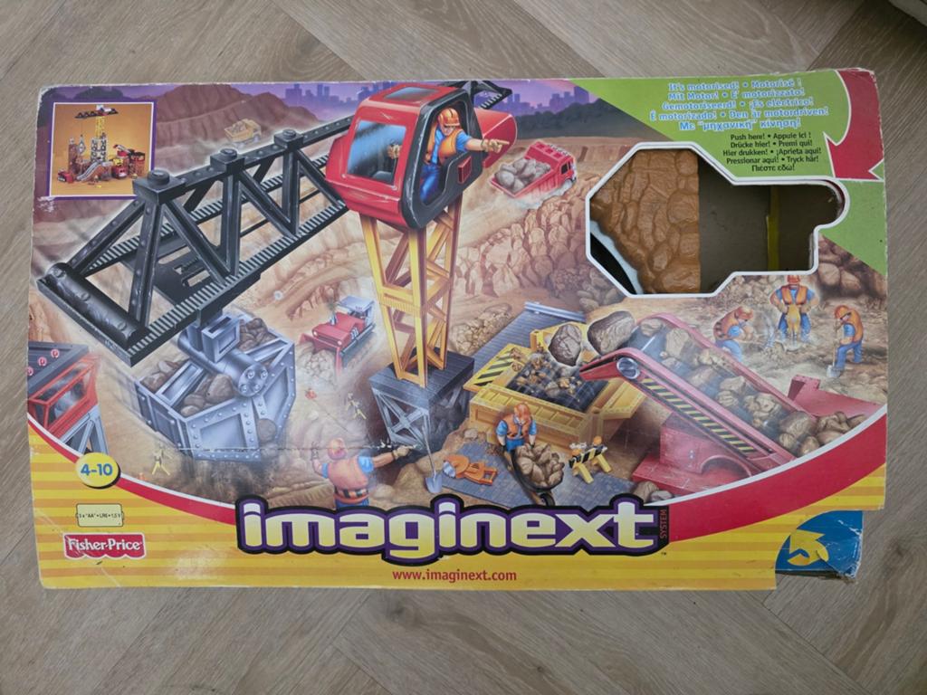 Imaginaire kraan bouwplaats, Kinderen en Baby's, Speelgoed | Fisher-Price, Ophalen of Verzenden, Speelset