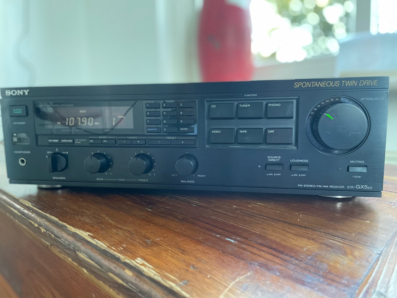 Sony STR-GX5ES – Vintage Sony ES stereo versterker/receiver, Ophalen of Verzenden, Zo goed als nieuw