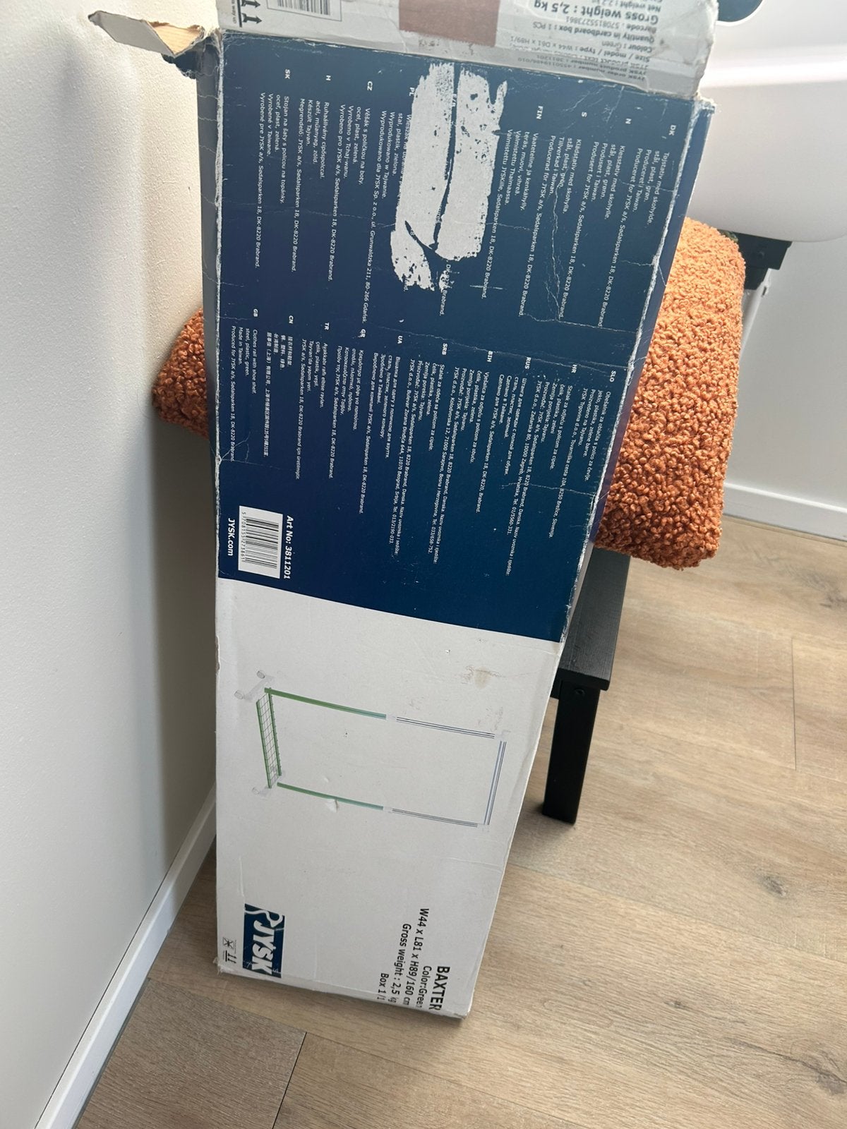 Kleding rek jysk, Ophalen, Gebruikt